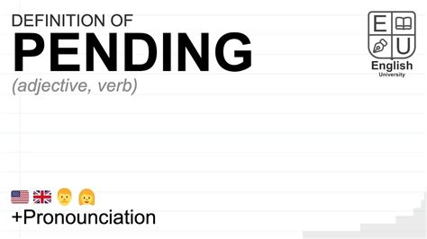 pending traduction|pending meaning in english.